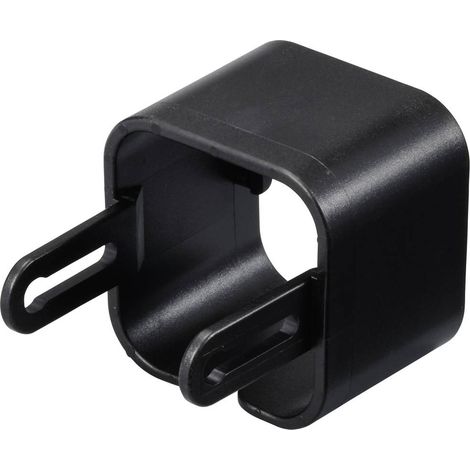 TRU COMPONENTS Supporto per cavi modulare TC-12533288 Plastica ABS Nero 35 mm Contenuto: 15 pz. (1/4)