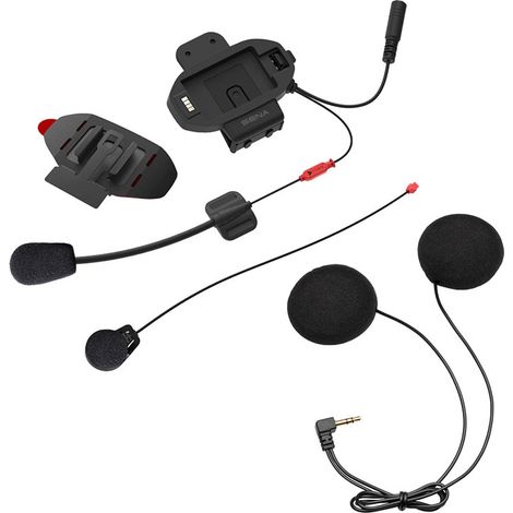 Kit de montaje para intercomunicador Sena SF1 / SF2 / SF4 con micrófono universal y altavoces HD (EL)