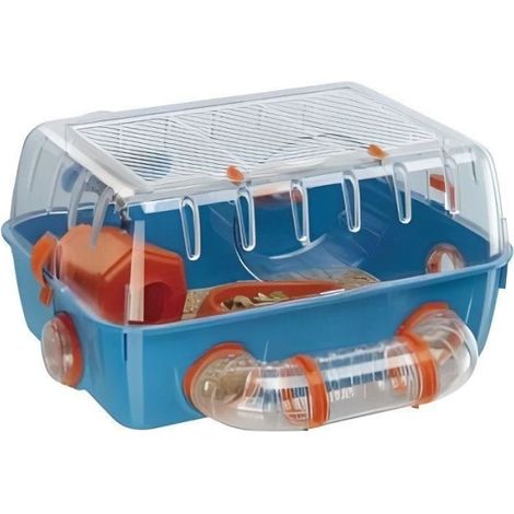 Cage ludique pour hamsters 40.529.522.5 cm- En plastique - FERPLAST (1/2)