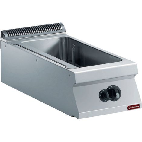 Bain-marie gaz 4 GN 1/3-h150 mm - Diamond (1/2)