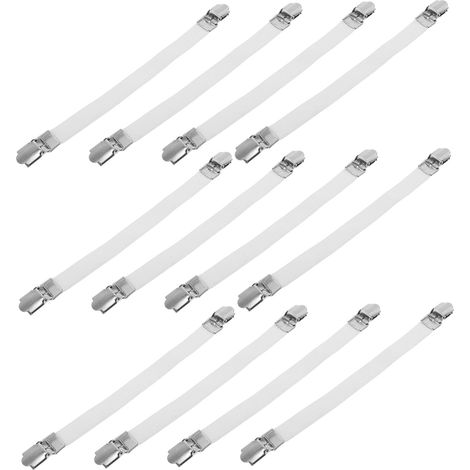 Pinces à draps réglables Toyvian, sangles élastiques robustes, lot de (1/5)
