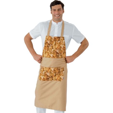 Grembiule Bavaglino Panetteria Pasticceria Isacco Daytona Pane Modello di pane Unico