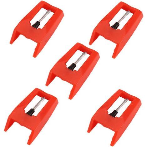 Aiguilles de rechange pour platine vinyle, lot de 5 aiguilles pour platine vinyle LP (1/5)