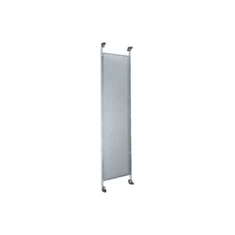 Hager Telekommunikationsfeld UN71TN Einbausatz 1050 x 250mm Lochblechplatte (1/2)