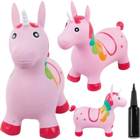 Kinderpullover mit Pumpe EINHORN rosa