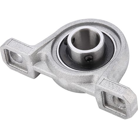 KP001 12-mm-Axiallager mit Flanschbohrung, selbstausrichtend, mittig montiert (1/5)