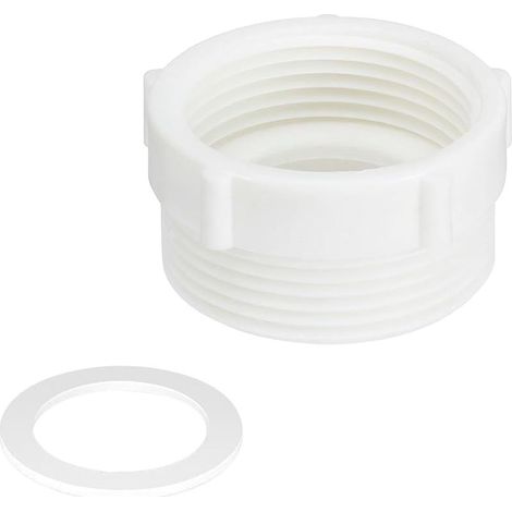 1 Pièce Réducteur pour Siphon en Plastique, Connecteur de 41 à 46mm, Connecteur de Tuyau de Vidange d'Évier de Cuisine (1/5)