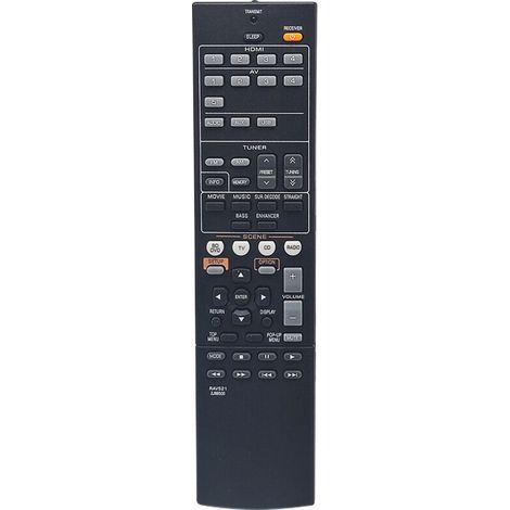 Adatto per telecomando per amplificatori Yamaha/Yamada/Harris RAV521 ZJ66500 HTR-3067 3066 RX-V377-Crezuo
