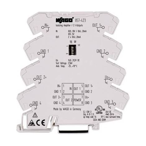 WAGO 857-423 Duplicatore di segnale 1 pz.