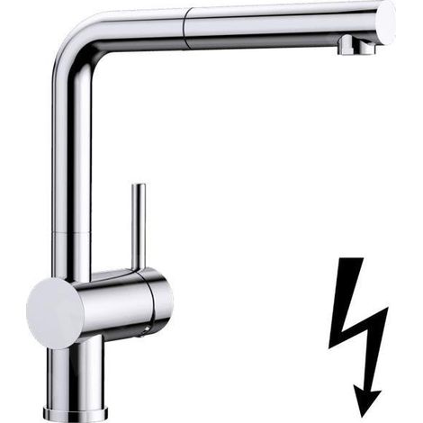 Blanco Linus S - Mitigeur d’évier avec douchette extractible, chrome 512200 (1/2)