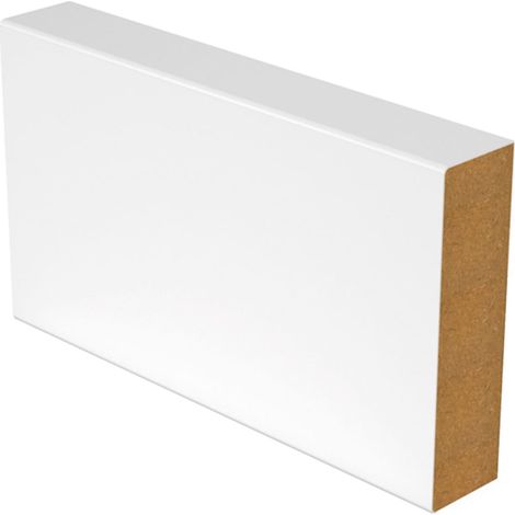 18mm x 68mm MDF White Primed Square Edge Architrave 4400mm