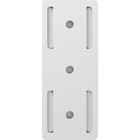 (Blanc)6 Pcs Support de Douille sans Poinçon, Auto Adhésive, Fixation Multiprise Murale idéal pour l'organisation électrique d'un Bureau de Cuisine