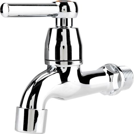 Beyamis Robinet d'évier/lavabo en plastique avec bec unique et poignée n° 2 (1/5)