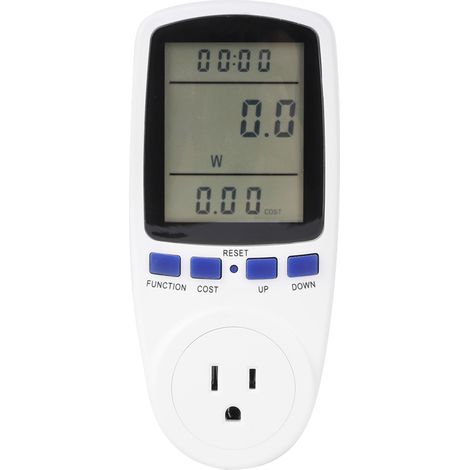 Prise Intelligente Multifonction avec Compteur d'Énergie Électrique - Mesure Puissance, Tension, Courant - 110‑130V US (1/5)
