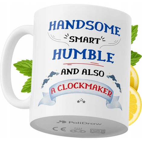 Lustige Kaffeetasse mit witzigem Textdesign für Uhrmacher – ideal für Geburtstage, Namenstage und Feiertage. Hochwertige Tasse für besondere Anlässe, ob zu Hause, im Büro oder bei der Arbeit. Farbe: W