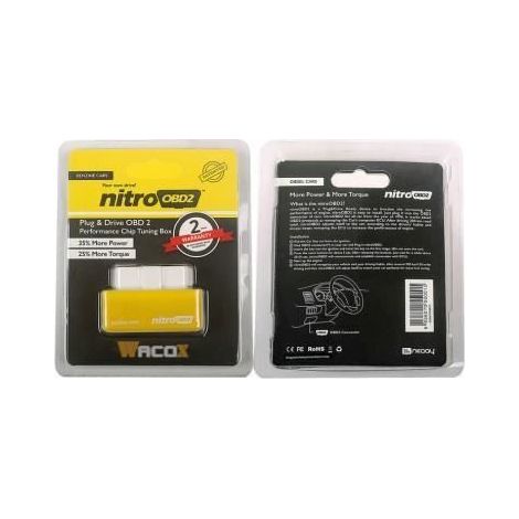 Boitier Tuning Nitro OBD2 Essence turbo Wacox (1/2)