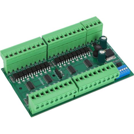 RS485-Eingangscontroller, 32 Kanäle, DIN-Schienen-isolierte SPS-Schalter, Mengenerfassungskarte, PNP-Modul, hoher Pegel (1/5)
