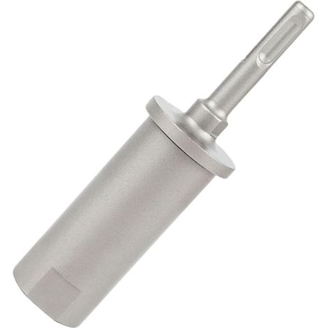 Perceuse à percussion rotative pour piquets de tente, barres d'armature et d'ancrage de clôture, adaptateur d'outil amovible (1/4)