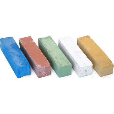 Pate de polissage pour metaux verte pas/g