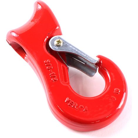 Seilgleithaken mit Sicherung zul. Zugkraft LC 3000 daN, Gewicht 0,64 kg, Seile Ø bis 13 mm (1/4)