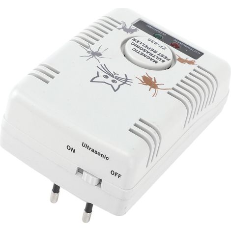 Répulsif à insectes à ultrasons, appareil à brancher pour une utilisation intérieure, appareil électromagnétique à ultrasons multifonction, prise UE 220 V