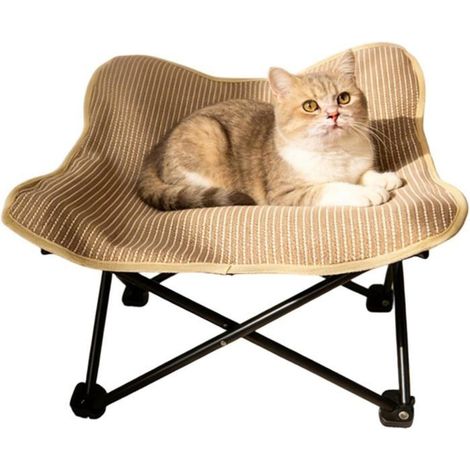 Lit chat hamac griffoir sisal – Structure acier – Compact, intérieur/extérieur – Design moderne (1/5)