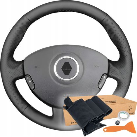 Rivestimento del volante con motivo decorativo per Renault Clio III RS 2005-2013 (1/5)