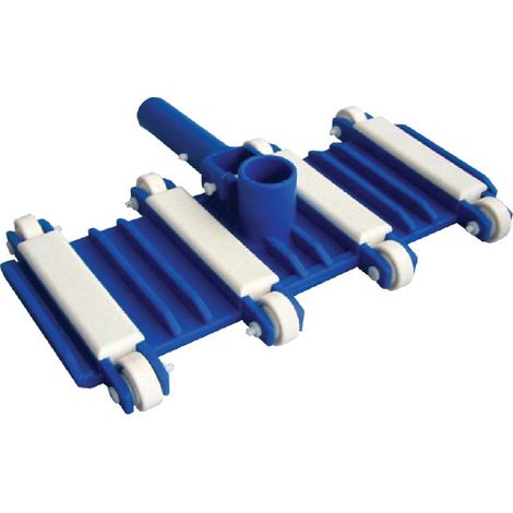 Luxuriöser Betonbesenkopf mit 8 Rädern C/12 POOLSTYLE - K051CS