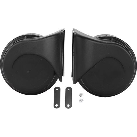 Paire de klaxon de voiture DC12V 110Db 500Hz, sirène double tonalité pour camions automobiles, camping-car, motos UTV ATV (1/5)