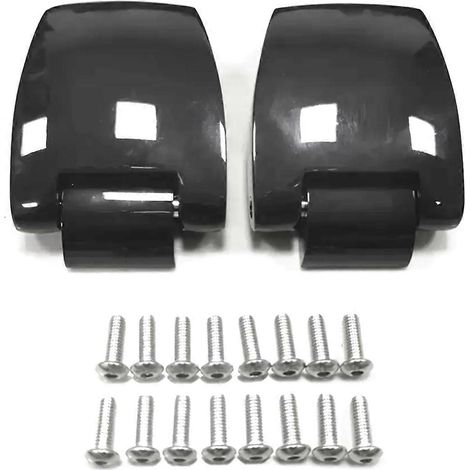 Charnières de top-case Razor Tour Pack Pak pour Harley Road King Electra Glide FLHTC FLHX (1/4)