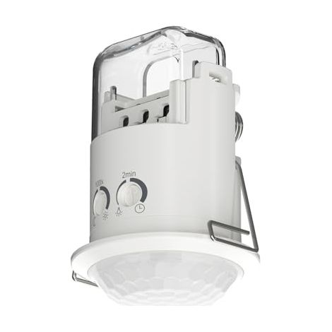THEBEN 1030202 PIRA T6 MINI DE DÉTECTEUR DE MOUVEMENT COMPACT POUR L'INTÉRIEUR 200 W LED ANGLE DE DÉTECTION ROND 360° Ø 6 M TEMP