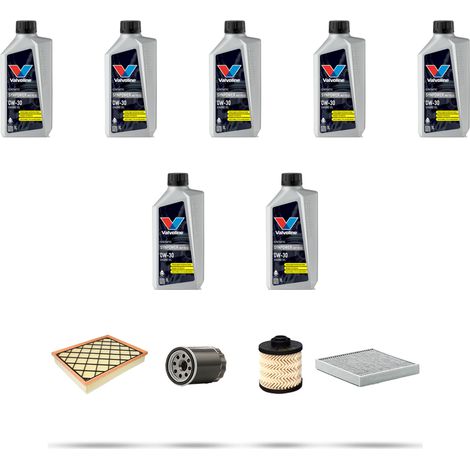 Kit tagliando 4 FILTRI e 7L OLIO compatibile con Ford Galaxy III 2.0 Tdci 132kw dal 2015 (1/5)