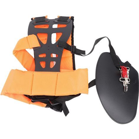 Adjustable Padded Shoulder Strap Lawnmower Brushcutter Harness Double Nylon (1/5)