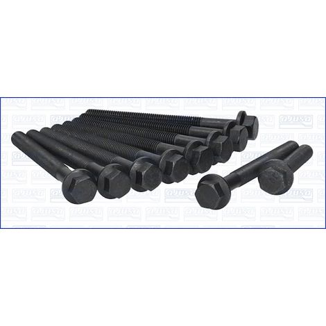 Jeu de boulons de culasse de cylindre Ajusa 81010100 AUTOBIANCHI 46475573(x9)