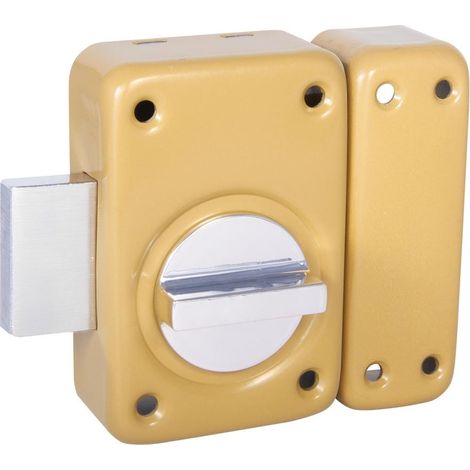 CERRADURA T/TESA BEIGE 23x45mm.POM. (1/4)