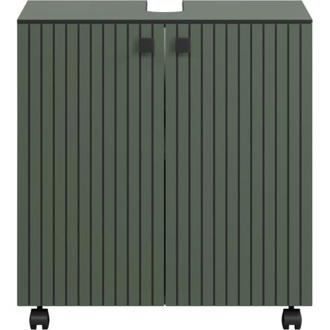 PureBliss Waschbeckenunterschrank grün.