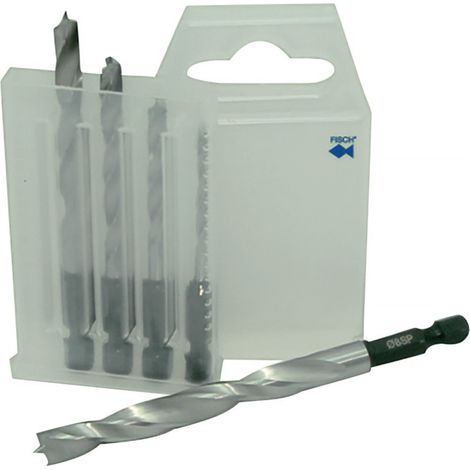 Juego broca madera 5 unidades 3- 8mm D3126E6,3Fisch