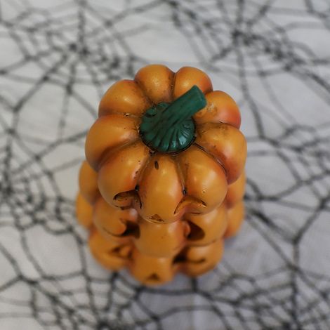 Citrouilles lumineuses empilées pour Halloween - Décorations d'intérieur et d'extérieur pour fête d'Halloween (1/5)