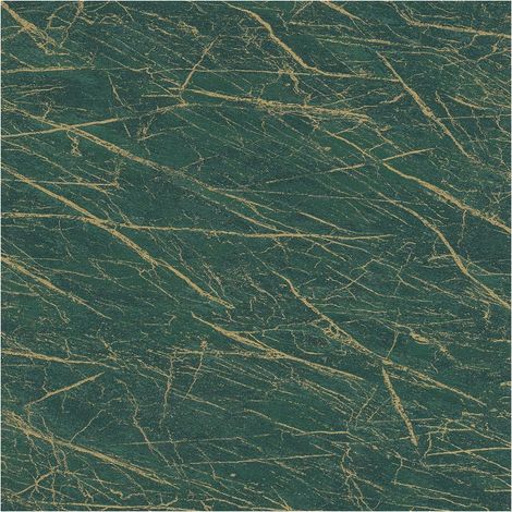 Marble Effect Wallpaper Green Gold Metallic Paste The Wall Textured Vinyl (1/4)