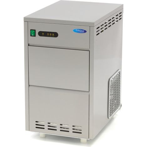 Machine à glaçons - 30 kg/jour - Concassé/En écailles - Refroidi à l'eau - Maxima (1/5)