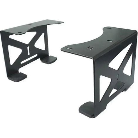 Support discret et fin à fixer sous le bureau, compatible avec les consoles à disque et à édition numérique. (1/5)