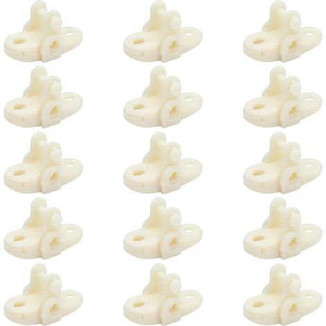 Lot 15 poulies serre plastique blanc – durable – ventilateur – agriculture bétail fermes sére