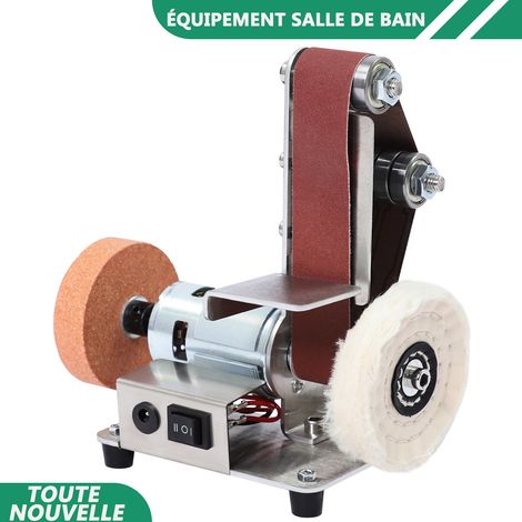 WAOBDLA Mini Belt Ponseur Électrique Ponseur de Banc 775 Ponseur de Table de Table de Ponseur de Moteur Polisseur 4000-9000rpm (1/5)