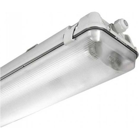 Plafón Hydro Gris T8 921 Fl 2X18