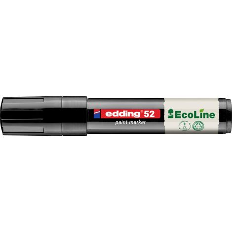 Edding 52 EcoLine 4-52-001 Marqueur peinture noir 4 mm, 15 mm (1/5)