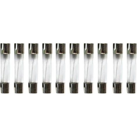 10 Pcs 6 X 30mm Coup Rapide Tube En Verre Fusibles 25a 250v (1/4)