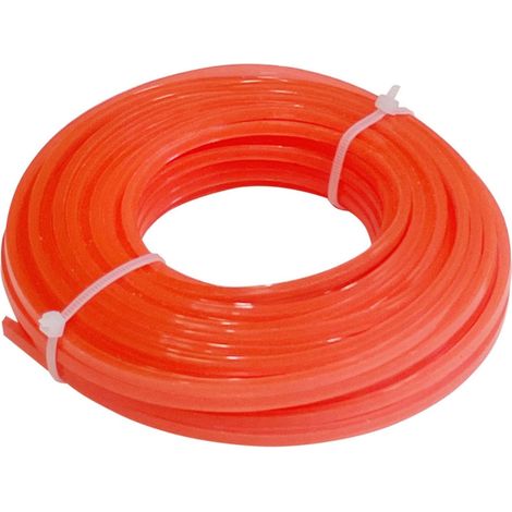 Globex Filo Quadrato Per Decespugliatore Extreme (Bobina) Col. Arancione Mm. 4,0X130 Mt.