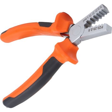Pince à sertir manuelle pour câbles PZ0.25‑2.5A, outil de sertissage électrique professionnel