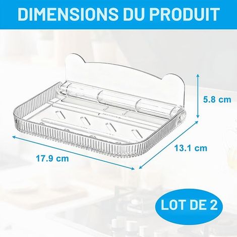 Petite Etagère Murale Etagere Mural sans Percage Flottante Cuisine Tablette Rabattable pour Salle de Bain Salon Bureau (1/2)