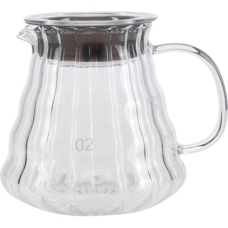 Bouilloire à Café en Verre Borosilicate de 500ml pour Maison et Bureau (1/5)